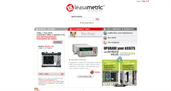 Desktop Screenshot of en.leasametric.com