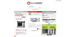 Desktop Screenshot of de.leasametric.com