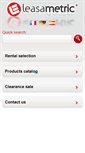 Mobile Screenshot of de.leasametric.com